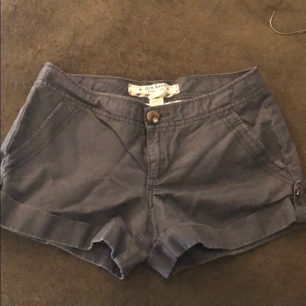 Dark khaki shorts